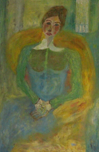 Portrait of a Woman in Armchair