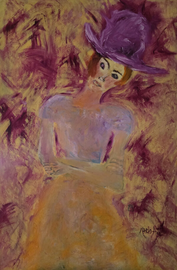 Mauve Hat