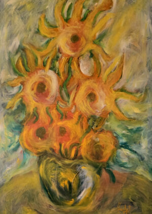 Orange Sunflowers